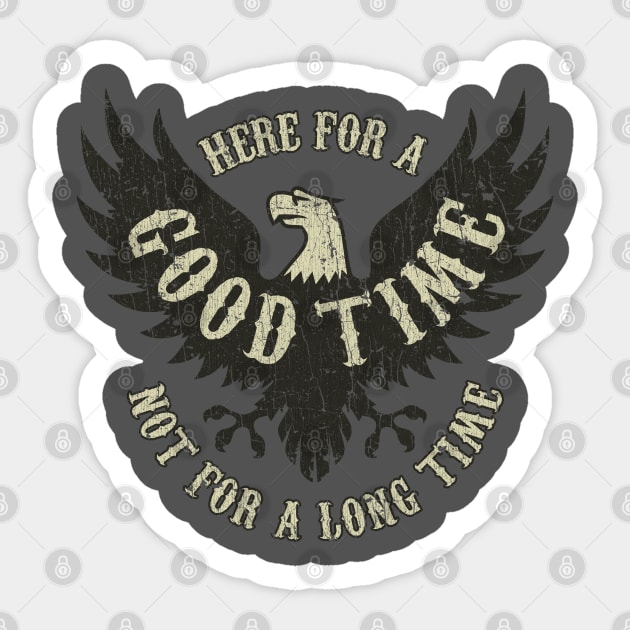 Here For a Good Time 1968 Sticker by JCD666